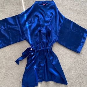 Satin Short Robe